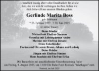 eine Anzeige